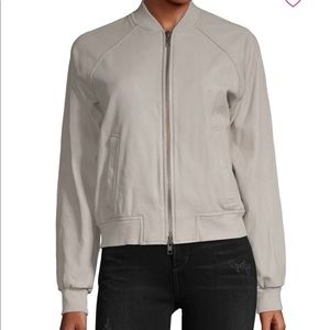 Vince leather bomber 💥